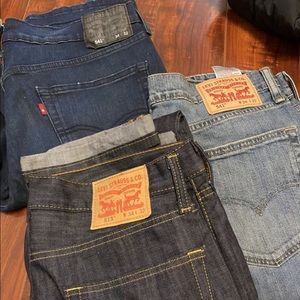 Levi jeans men size 34